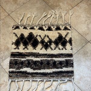 Bohemian Geometric Patterned Rug